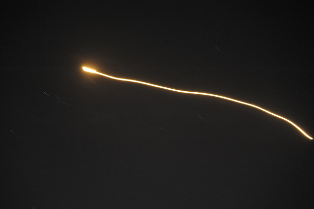 the image shows what the official news agency sana said was air defence systems intercepting israeli missiles over syrian airspace without specifying the location israeli missile strikes fired at syria hit military bases as well as an arms depot and military radar photo afp the image shows what the official news agency sana said was air defence systems intercepting israeli missiles over syrian airspace without specifying the location israeli missile strikes fired at syria hit military bases as well as an arms depot and military radar photo afp