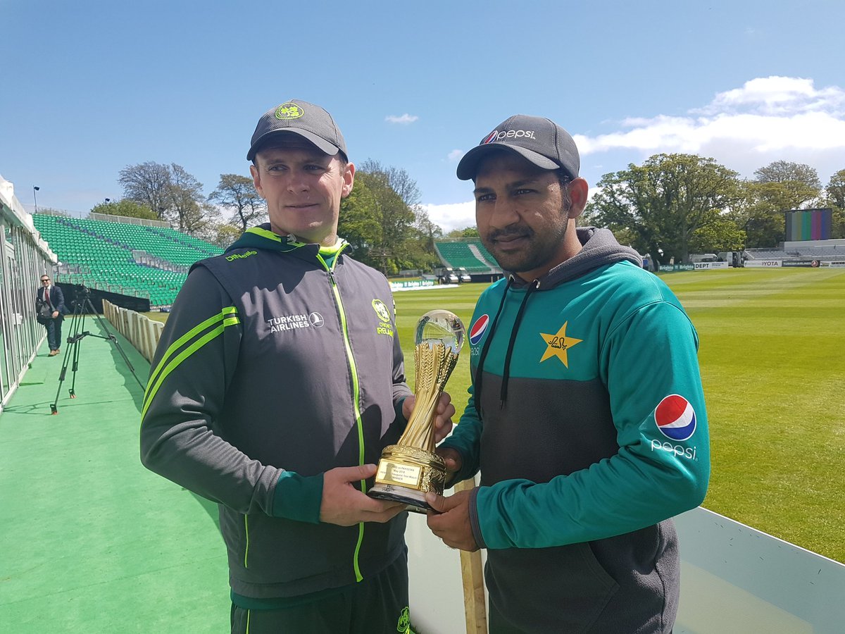 confident razzaq believes pakistan will have momentum on their side when they face ireland since they defeated northamptonshire in the tour match before the one off test photo courtesy cricket ireland twitter