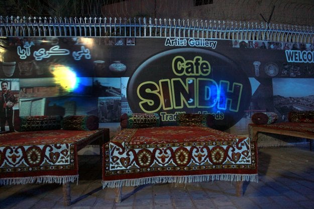 the eatery named sindh caf is right inside the national museum of pakistan photo athar khan