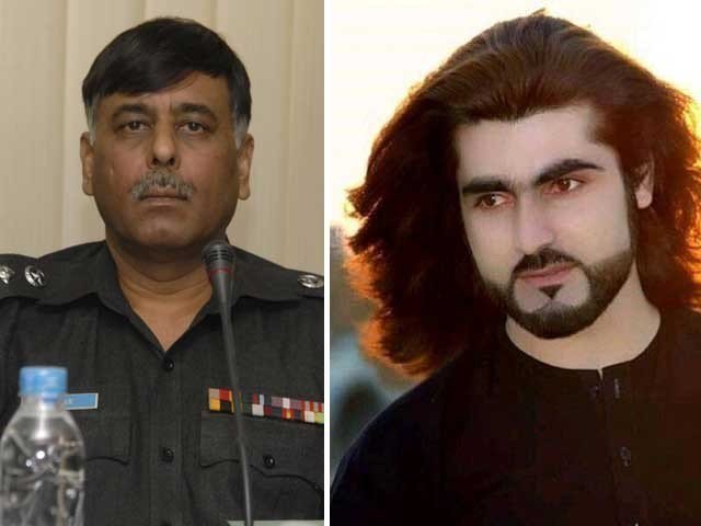 former malir ssp rao anwar and naqeebullah mehsud photo file photo