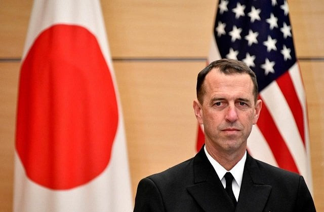 admiral john richardson says iranian interactions continue to be professional and safe photo reuters admiral john richardson says iranian interactions continue to be professional and safe photo reuters
