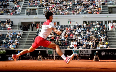 djokovic cruises past dolgopolov in italian open