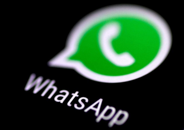 the whatsapp messaging application is seen on a phone screen august 3 2017 photo reuters