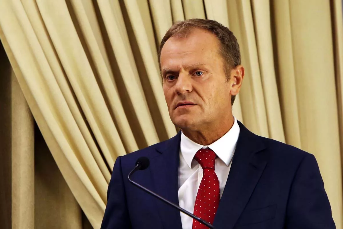 donald tusk president of the european council speaks during a meeting with israeli president reuven rivlin unseen at the presidential compound in jerusalem on september 8 2015 photo afp donald tusk president of the european council speaks during a meeting with israeli president reuven rivlin unseen at the presidential compound in jerusalem on september 8 2015 photo afp