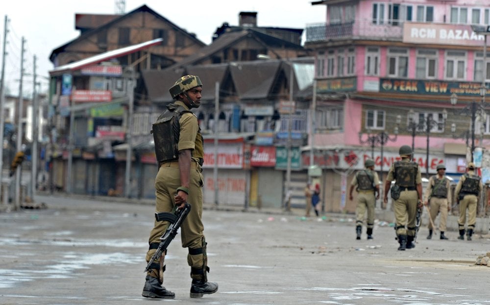 the decision means indian troops will stop door to door house searches    but they will still retaliate if attacked officials said photo afp