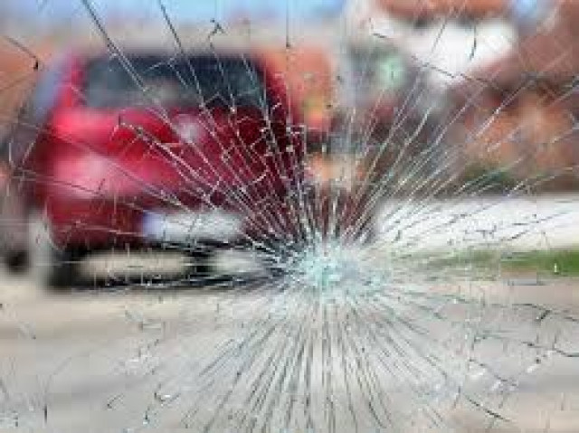 over speeding truck hits pickup van in akhtarabad area injured declared critical due to head injuries photo file over speeding truck hits pickup van in akhtarabad area injured declared critical due to head injuries photo file