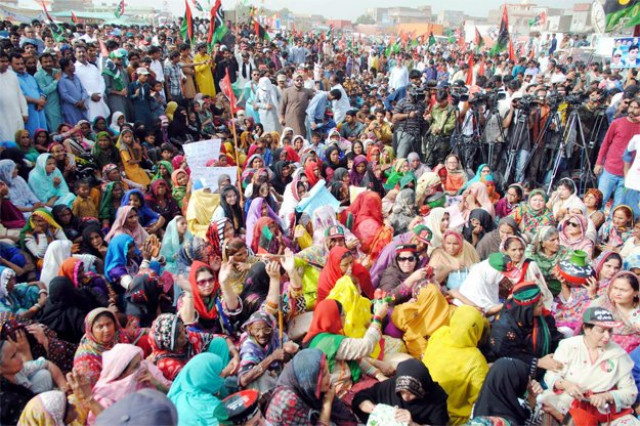 the rally suspended traffic movement on the national highway and m9 motorway for several hours photo ppi the rally suspended traffic movement on the national highway and m9 motorway for several hours photo ppi
