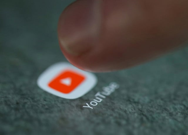 the youtube app logo is seen on a smartphone in this picture illustration taken september 15 2017 photo reuters the youtube app logo is seen on a smartphone in this picture illustration taken september 15 2017 photo reuters