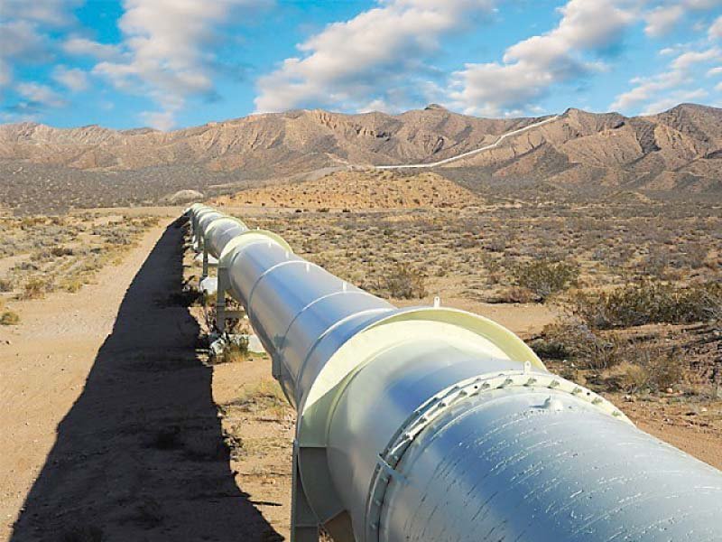 hurdles in the way of building the pipeline like high altitude freezing temperatures and rough terrain can be overcome with the help of advance technology photo file