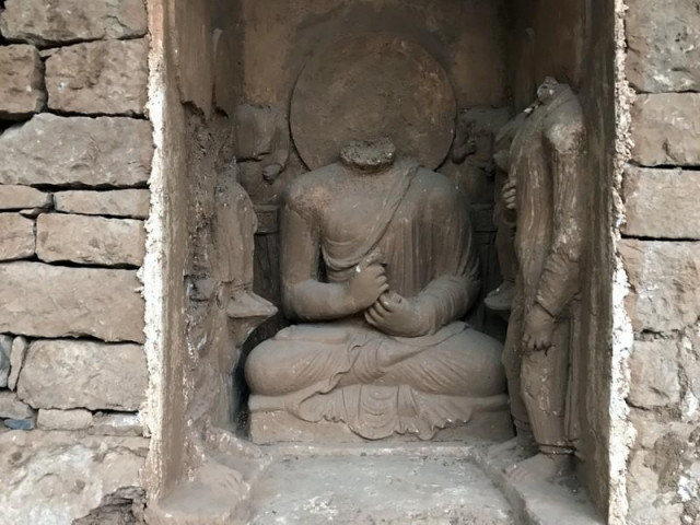 statues are seen after being discovered and unveiled to the public during a ceremony at the buddhist period archeological site near haripur in khyber pakhtunkhwa kpk province pakistan november 15 2017 reuters saad sayeed statues are seen after being discovered and unveiled to the public during a ceremony at the buddhist period archeological site near haripur in khyber pakhtunkhwa kpk province pakistan november 15 2017 reuters saad sayeed
