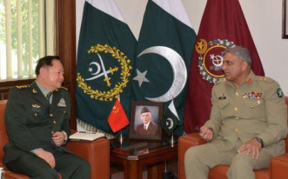 pakistan china top military brass discuss regional security pakistan china top military brass discuss regional security