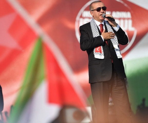 turkish president recep tayyip erdogan addresses a protest rally in istanbul on may 18 2018 photo afp turkish president recep tayyip erdogan addresses a protest rally in istanbul on may 18 2018 photo afp