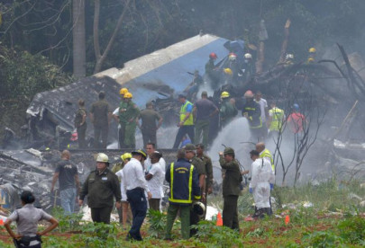 cubana passenger jet with 104 people on board crashes shortly after take off