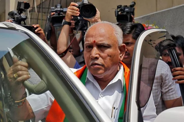 chief minister of karnataka b s yeddyurappa stepped down after just two days in the post photo reuters chief minister of karnataka b s yeddyurappa stepped down after just two days in the post photo reuters