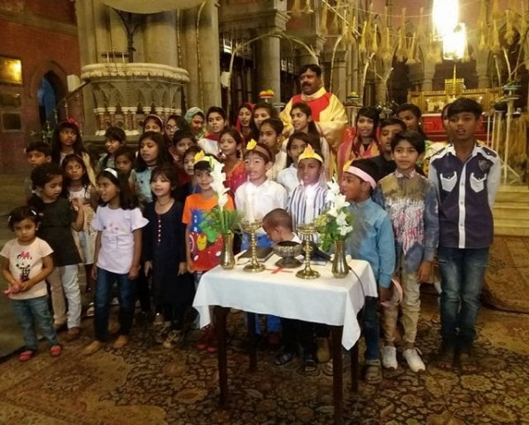 the central ceremony was held at the cathedral church in lahore photo express the central ceremony was held at the cathedral church in lahore photo express