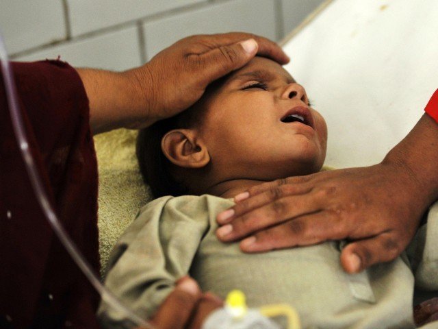 a minor boy suffering from gastro photo afp