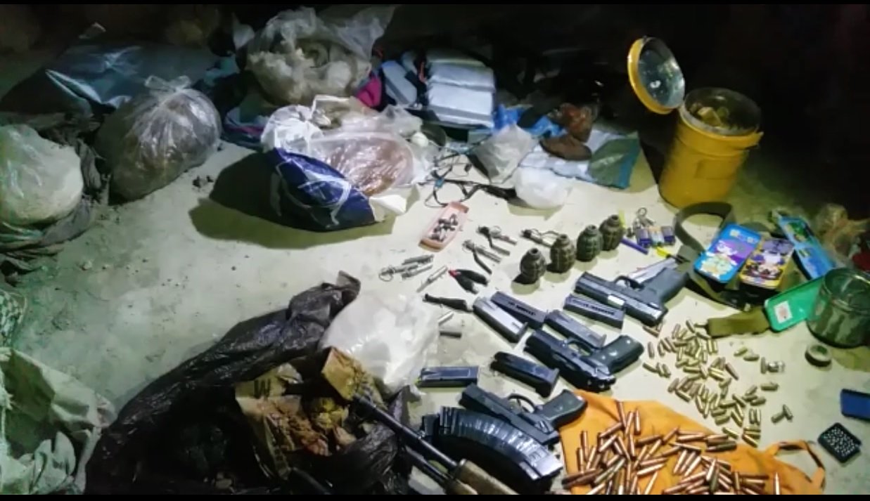 ctd balochistan recovers massive cache of weapons explosives