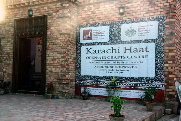 48 artisans are displaying their products in a rural setting at karachi haat photo athar khan 48 artisans are displaying their products in a rural setting at karachi haat photo athar khan