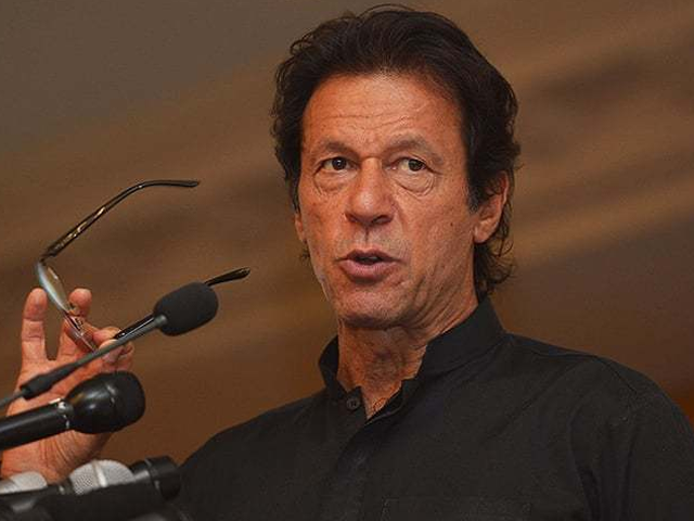 pti chief imran khany had expelled 12 k p mpas on may 12 for allegedly ditching it during senate polls photo afp file