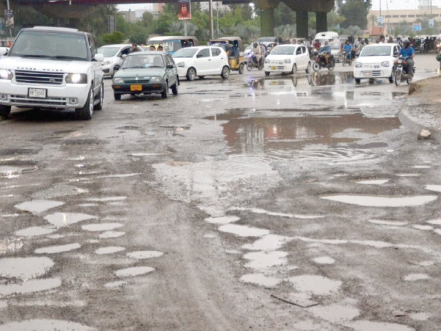 monsoon rains batter city s roads monsoon rains batter city s roads