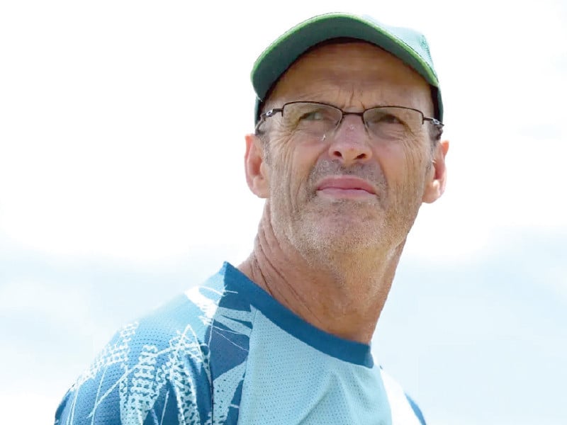 gary kirsten had taken over in april this year photo afp