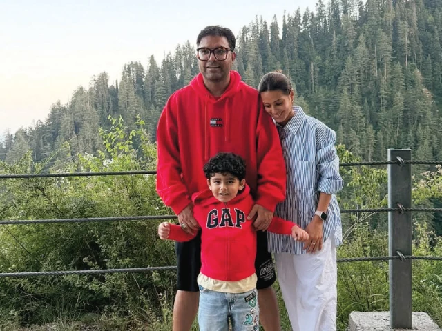 yasir has one son kabir with iqra aziz photo instagram