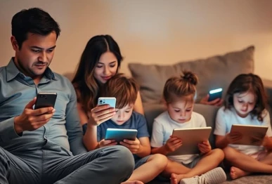 digital life hurting families warn experts