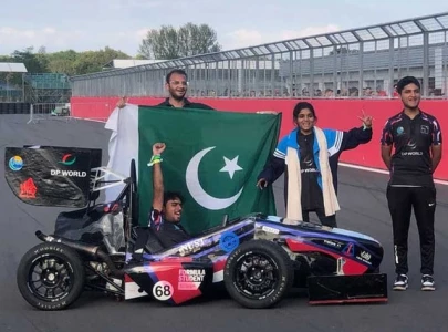 nust students develop hybrid racing car