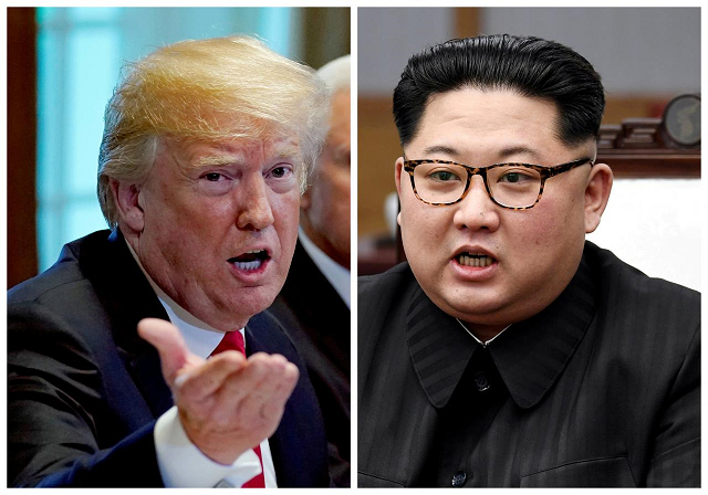 trump had earlier indicated the summit could be salvaged after welcoming a conciliatory statement from north korea photo reuters trump had earlier indicated the summit could be salvaged after welcoming a conciliatory statement from north korea photo reuters