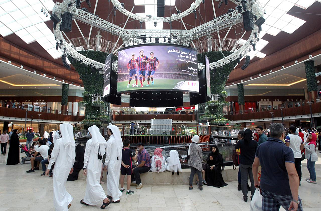 a directive from the economy ministry ordered shops to immediately strip shelves of products from saudi arabia the uae bahrain and egypt photo reuters a directive from the economy ministry ordered shops to immediately strip shelves of products from saudi arabia the uae bahrain and egypt photo reuters