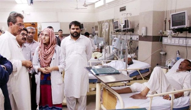 abbasi shaheed hospital faces shortage of funds staff abbasi shaheed hospital faces shortage of funds staff