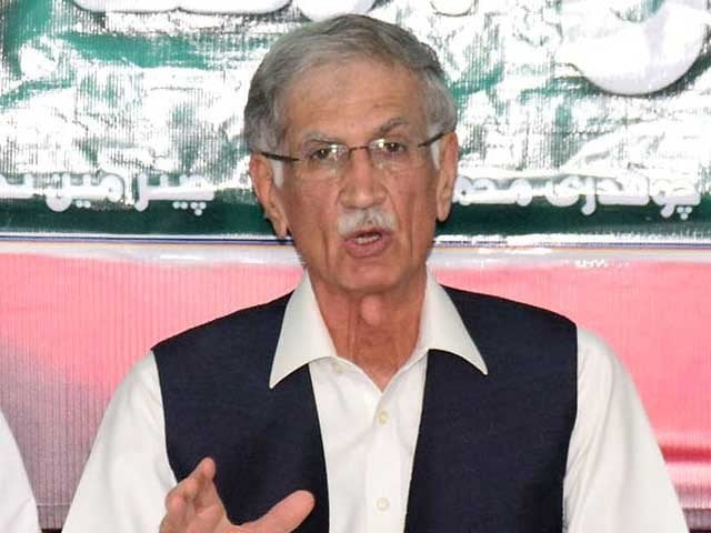 cm kpk khattak photo express