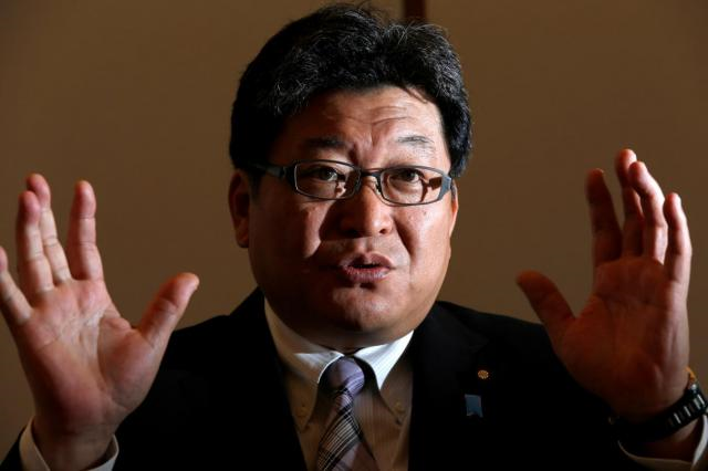 koichi hagiuda a senior member of the ruling liberal democratic party ldp photo reuters toru hanai