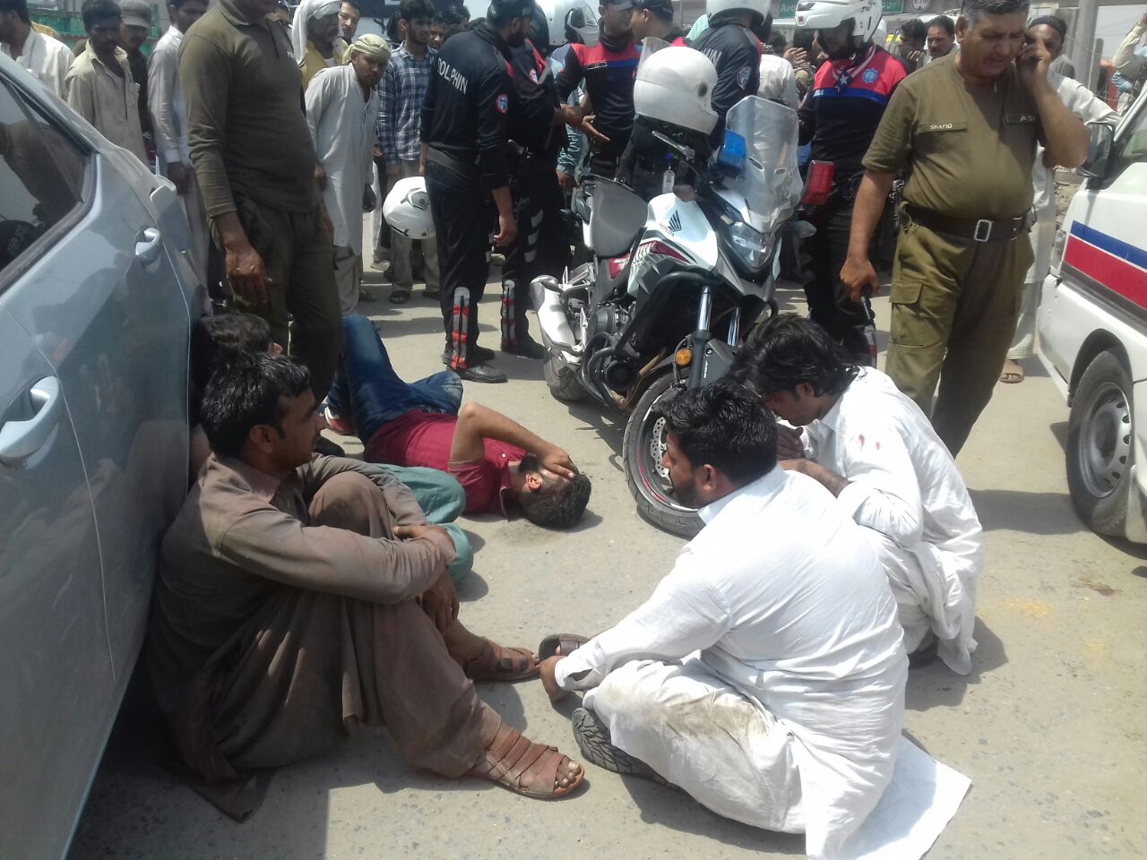 one killed another injured in firing incident photo express