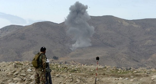 officials say strike carried out in nangarhar province bordering pakistan photo afp file