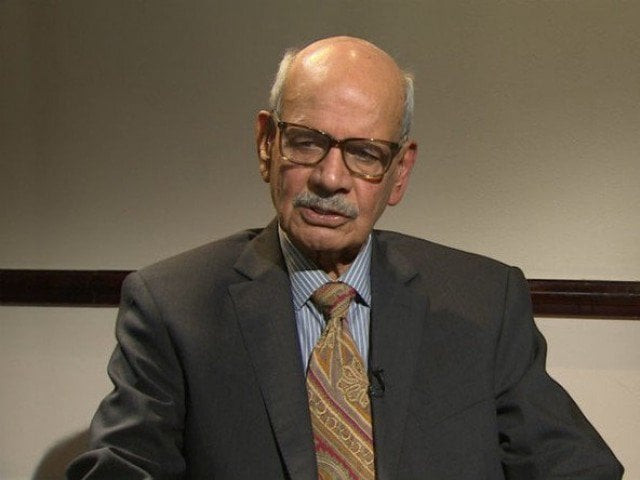gen durrani went to ghq to personally clarify his involvement in a book project that he co authored with a s dulat former chief of indian spy agency raw photo file