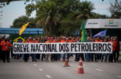 after truckers brazil oil workers go on strike after truckers brazil oil workers go on strike