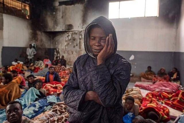 people traffickers and kidnappers run around 20 detention centres in the town photo afp people traffickers and kidnappers run around 20 detention centres in the town photo afp