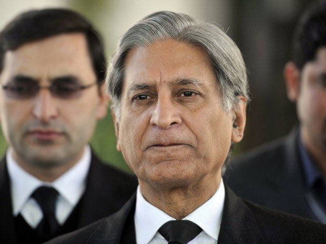 if demands are entertained then it will take one year to hold elections aitzaz ahsan photo file
