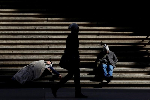 un report says american poor becoming more destitute photo reuters brendan mcdermid