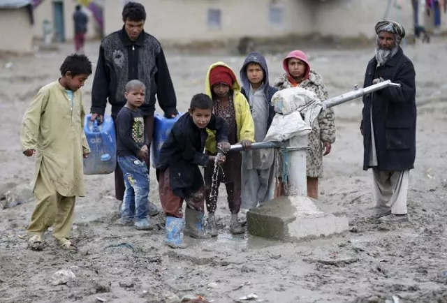 nearly half of afghan children out of school photo reuters omar sobhani nearly half of afghan children out of school photo reuters omar sobhani