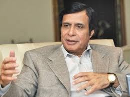 elahi says because of some mega projects punjab is steeped in rs0 2 trillion of debt photo express