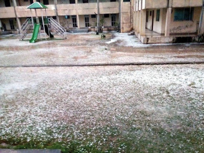 twin cities get an episode of summer hail