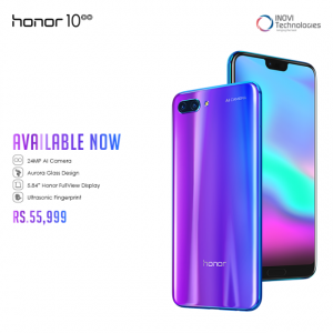 honor 10 launches flagship model in pakistan