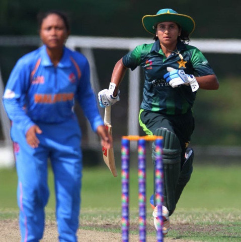 on fire nida claimed her first ever five wicket haul also the first by any pakistani woman against sri lanka and followed that with another player of the match display during 147 run thrashing of malaysia photo courtesy pcb on fire nida claimed her first ever five wicket haul also the first by any pakistani woman against sri lanka and followed that with another player of the match display during 147 run thrashing of malaysia photo courtesy pcb