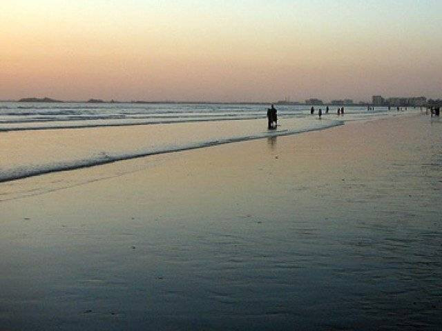 sea view karachi is depicted here photo file sea view karachi is depicted here photo file