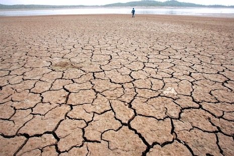 with mild drought in the capital court orders demolishment of tube wells encroachment on river photo afp