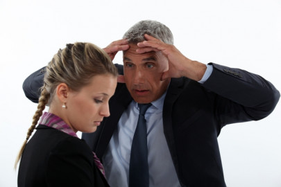 when your boss breathes down your neck