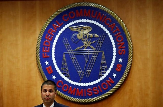 hairman ajit pai speaks ahead of the vote on the repeal of so called net neutrality rules at the federal communications commission in washington us december 14 2017 photo reuters