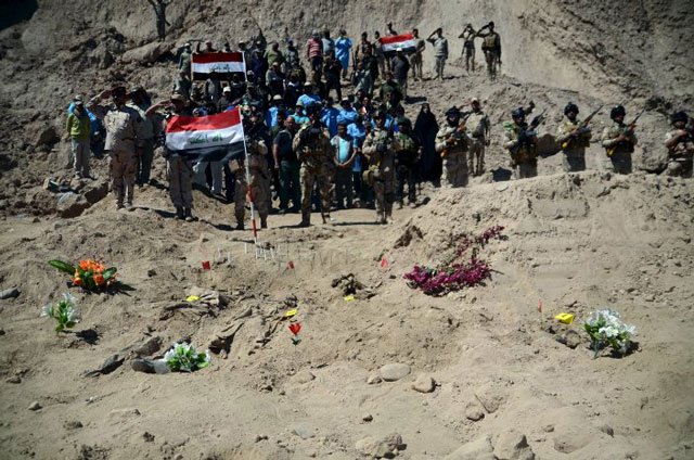 iraqi refugee is accused of taking part in the camp speicher massacre of 2014 photo reuters